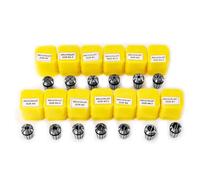 YOFULY ER20 Collet Set - Drill Chuck, 1-13mm & 1/8" 1/2" ER-20 Spring Collet for CNC Engraving Machine and Milling Lathe Tool Holder, 13 Pieces