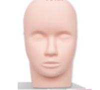 Yofuly Eyelash Extension Mannequin Head Kits, Lashes Extension Practice Exercise Set, Eyelash Practice Face Makeup Training for Beginner