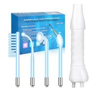 Yofuly High F-requency Face Wand, Portable High F-requency Facial Machine with 4 Blue Tubes, Professional Skin Tightening Machine for Facial Beauty, High F-requency Beauty Device for Home Salon Use