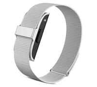 YOFUNTLE Nylon Loop Compatible for Hume Band, Soft Breathable Sport Strap Adjustable Replacement Wristband for Hume Health Band Fitness Tracker Men Women (Seashell)