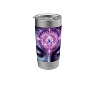 Yoga Ajna Awareness Third Eye Chakra Brahman Stainless Steel Insulated Tumbler