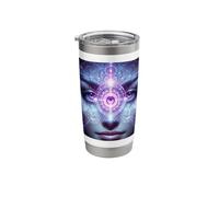 Yoga Ajna Awareness Third Eye Chakra Brahman Stainless Steel Insulated Tumbler