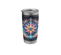 Yoga Ajna Awareness Third Eye Chakra Brahman Stainless Steel Insulated Tumbler