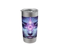 Yoga Ajna Awareness Third Eye Chakra Brahman Stainless Steel Insulated Tumbler