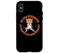 Yoga Anime-Manga Cat meditations Funny french Buddhism Cat Case for iPhone X/XS