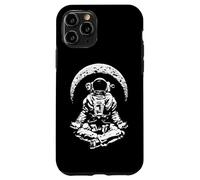 Yoga Astronaut Crescent Moon Space Science Zen Meditation Case for iPhone 11 Pro