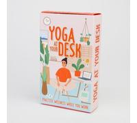 Yoga at Your Desk | Desk Yoga | Wellness Card Pack | Chair Yoga