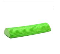 Yoga Back Massager - Non Slip Stretcher, EVA Foam Roller, Semi Circular Support Featuring Textured Pressure Nodes | Muscle Relaxation For Back Leg Lumbar Pilates Training Home Fitness Routine