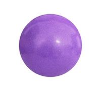 Yoga Ball,15cm Pilates Gymnastics Ball for Stability | Core Strength Trainer Pilates Accessories Glitter Training Equipment for Gym Home Stretching Workout