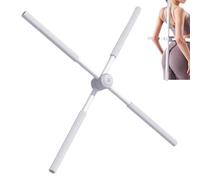 Yoga Bar for Stretching and Stretching, Stretching Bar for Training, Bar for Straightening the Back, for Pilates, Home Training, Office, Fitness, Everyday Yoga