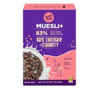 Yoga Bar Muesli+ Dark Chocolate & Cranberry - 500g (Pack of 2) | 83% Nuts, Seeds, Dried Fruits & Whole Grains | High Fiber | Protein-Rich Breakfast Muesli