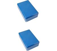 Yoga Block - 2 Pack Lightweight EVA Foam Brick | Non-Slip Exercise Blocks Workout Blocks | Fitness Yoga Bricks For Home & Gym | For Balance Stretching, Pilates, Gymnastics