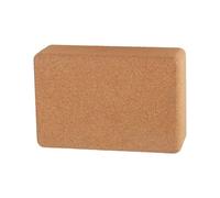 Yoga Block - Eco Friendly Cork Fitness Accessory, Durable Pilates Stretching Tool, Non Slip High Density Training Prop | for Workout Exercise, for Gym Fitness, for Travel Use