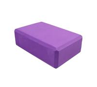 Yoga Block Set Of 2 ,Gym Bricks High Density EVA Foam-Comfortable Fitness Yoga Blocks, 23 X 15 X 7.5cm,120g，Anti-Slip, Lightweight And Travel Friendly Pilates Practice ( Color : Purple , Size : 2pcs )