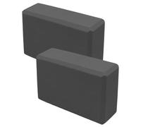 Yoga Blocks, 2 Blocks for Stretching, EVA Foam Non-Slip Wedge for Beginners, Home Workout, Meditation, Hot Yoga Postures and Balance
