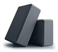Yoga Blocks 2 Pack, 9x6x3in Pilates Block, Non-Slip Foam Brick for Exercise