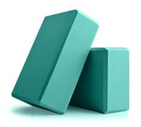 Yoga Blocks 2 Pack, 9x6x3in Pilates Block, Non-Slip Foam Brick for Exercise