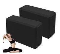 Yoga Blocks, 2 Split Blocks for Stretching and Balance - Non Slip Stretch Wedge for Balance, Hot Yoga, Beginners, Gym, Home Sports, Squats, Meditation and Stretching