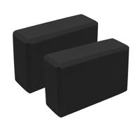 Yoga Blocks - 9.06 inch EVA Foam | Pack of 2 Slip-resistant Yöga Block for Stretching Meditation and Balance | High Density Foam Blocks for Hot Yoga Squats and Handstands