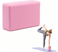 Yoga Blocks, 9"x6"x3" Foam Blocks | Yoga Props for Pilates Stretching and Meditation Exercise Blocks Lightweight Yoga Essentials