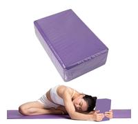 Yoga Blocks, EVA Non-Slip Training Equipment, Supportive Pilates Exercises and Dance Blocks, for Training, Fitness, Rehabilitation, Home, Studio, Travel, Women, Adults
