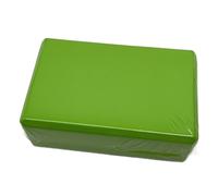 Yoga Blocks High Density EVA Foam Bricks for Beginners & Advanced Practice, Non-Slip Lightweight Stretching Aid Prop for Pilates, Fitness, Balance & Core Workouts (Green)