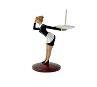 Yoga Cat Decorative Paper Towel Holder | Cast Iron Kitchen Roll Holder - Kitys Design Dog Pose Head Down Original Accessory for Kitchen, Dining Room,