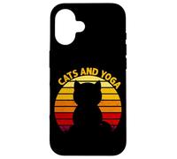 Yoga cat, meditation cat Case for iPhone 16