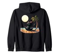 Yoga cat, meditation cat Zip Hoodie