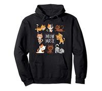 Yoga Cat Meowmaste Yoga Position Workout Gift Pullover Hoodie