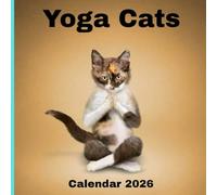 Yoga Cats Calendar 2026