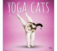 Yoga Cats Official 2027 12 X 24 Inch (Hanging) Monthly Square Wall Calendar Plastic-Free: Original BrownTrout-Kalender [Mehrsprachig] [Kalender]