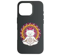 Yoga Chakra Buddha Meditation Mandala Cat Yoga Case for iPhone 16 Pro