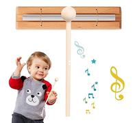 Yoga Chime,Classroom Chime | Responsive Mindfulness Hand Bell With Mallet, Relaxation Meditation Sound Healing Chime Bell For Teachers And Classrooms Geruwam