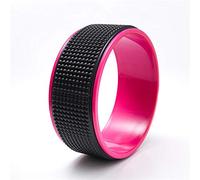 Yoga Circle Massage Yoga Circles Tpe Professional Waist Shape Bodybuilding Abs Gym Workout Back Training Tool(Pink)