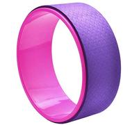 Yoga Circle Tpe Professional Waist Shape Bodybuilding Abs Gym Workout Back Training Tool Yoga Circles Pilates(Purple)