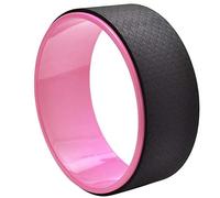 Yoga Circle Tpe Professional Waist Shape Bodybuilding Abs Gym Workout Back Training Tool Yoga Circles Pilates(Chocolate)