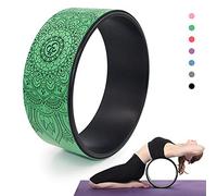 Yoga Circle Waist Abdominal Fitness Home Gym Workout Roller For Back Pain Stretching Pilates Equipment(Green)