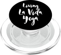 Yoga Class Living La Vida Yoga Classes Teacher Gift PopSockets PopGrip for MagSafe