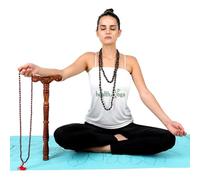Yoga Danda - Wooden Staff - for Improved Breath Flow in Nostrils and for Yoga Practices