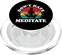 Yoga Day Zen Buddhism Meditation Instructor Meditate Women PopSockets PopGrip for MagSafe