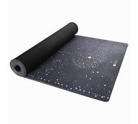 YOGA DESIGN LAB | The Combo XL Yoga Mat | 2-in-1 Mat+Towel | Eco Luxury | Ideal for Hot Yoga, Power, Bikram, Ashtanga, Sweat | Studio Quality | Includes Carrying Strap! (Celestial)
