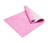 Yoga Design LAB | The Flow Mat | Designed for Support | Extra-Thick | Reversible | Ideal for Hot Yoga, Power, Vinyasa, Ashtanga, Sweaty & Slow Workouts | Includes Carrying Strap
