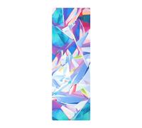 YOGA DESIGN LAB | Travel Yoga Mat | 2-in-1 Mat+Towel | Lightweight, Foldable, Eco Luxury | Ideal for Hot Yoga, Bikram, Pilates, Barre, Sweat | 1.5mm Thick | Includes Carrying Strap!