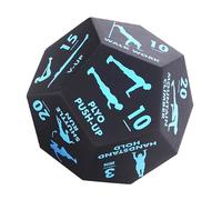 Yoga Dice - 12 Sided Sports Physical Education Equipment,Exercise Dice for Home Fitness - for Basement Garage Living Room Backyard Home Indoor Outdoor Gym Class Playground