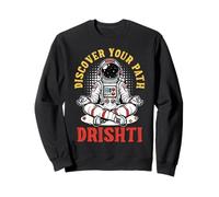 Yoga DISCOVER YOUR PATH DRISHTI Funny Yogis Sweatshirt