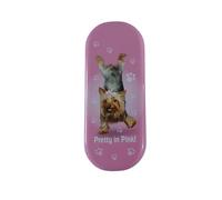 Yoga Dogs Glasses Cases - Pretty in Pink Glasses Case
