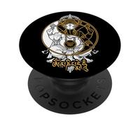 Yoga Elephant God Ganesh Ganesha Indian Yin Yang Symbol PopSockets Adhesive PopGrip