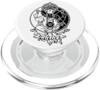 Yoga Elephant God Ganesh Ganesha Indian Yin Yang Symbol PopSockets PopGrip for MagSafe