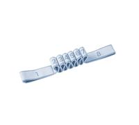 Yoga Exercise Resistance Band, 8-Section Segmented Yoga Resistance Band, Stretch Bands for Exercise, Leg And Hamstring Stretcher for Gymnastics, Pilates, Yoga, Dance, Fitness Resistance (Blue)